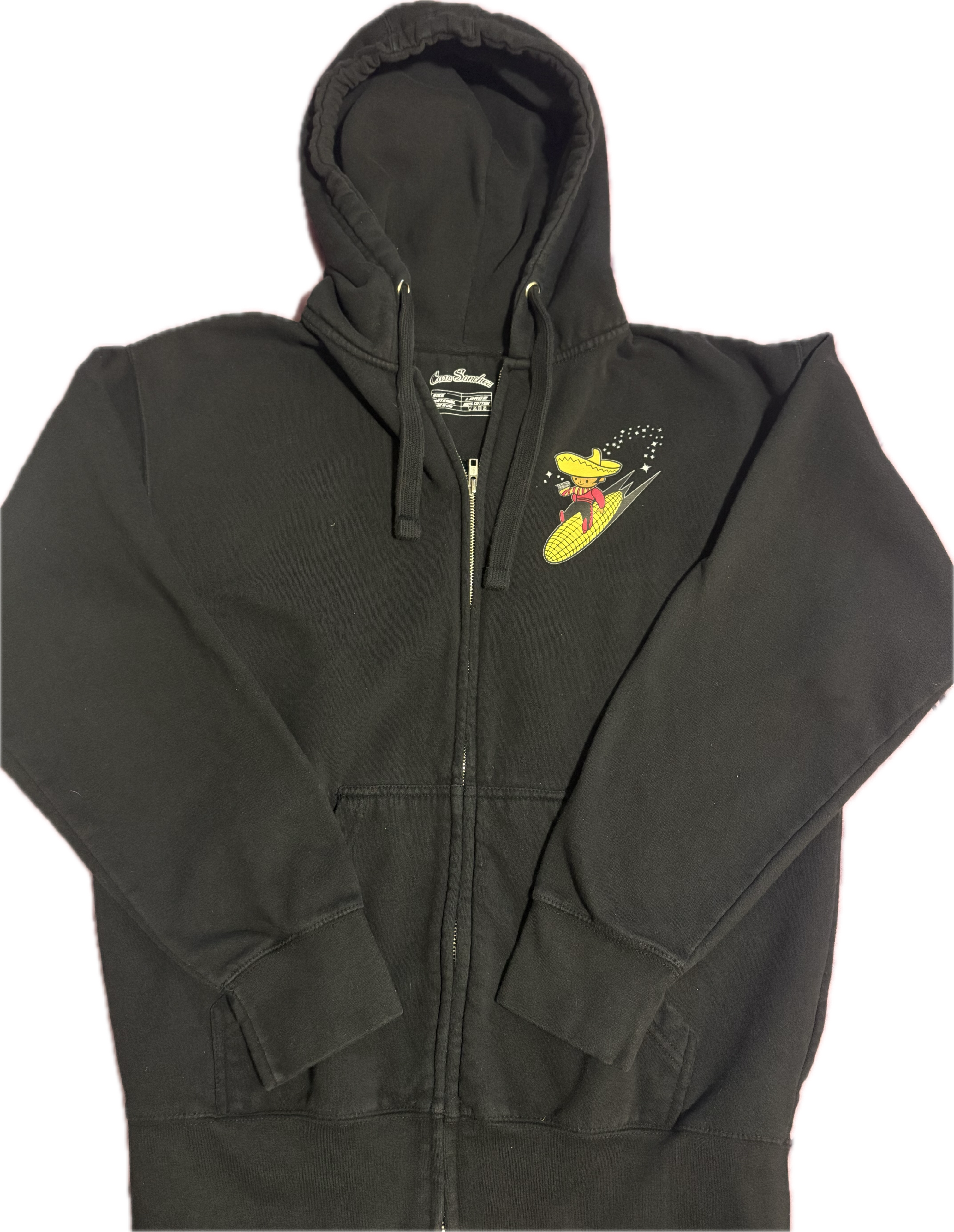 Black Zip Up